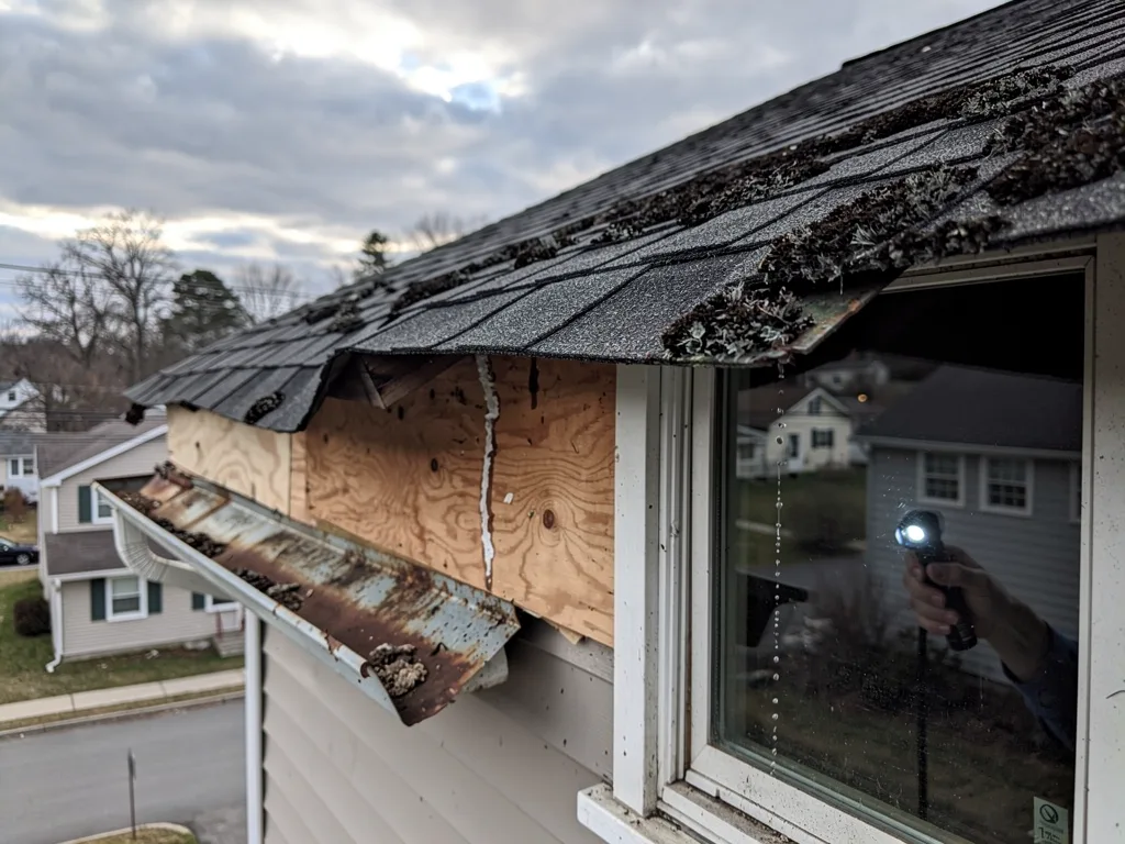 Common warning signs of roof problems in Webster